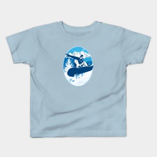 Snowboarding Kids T-Shirt